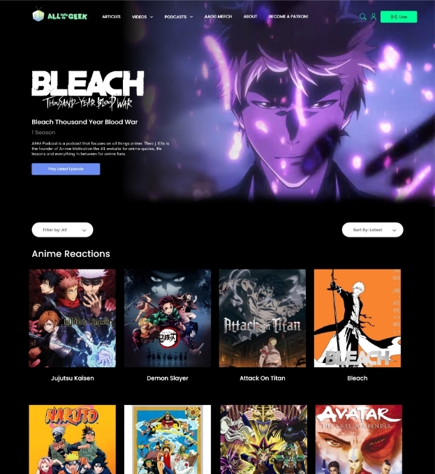 AAOG web design