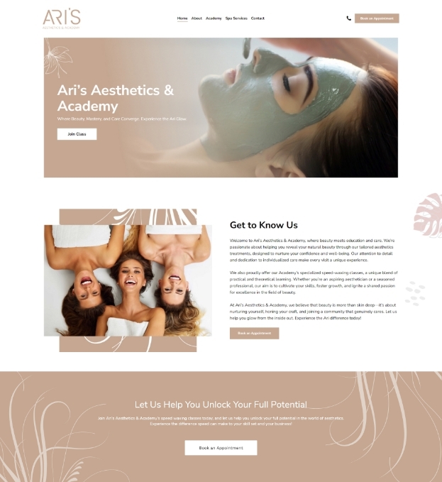 Aris web design