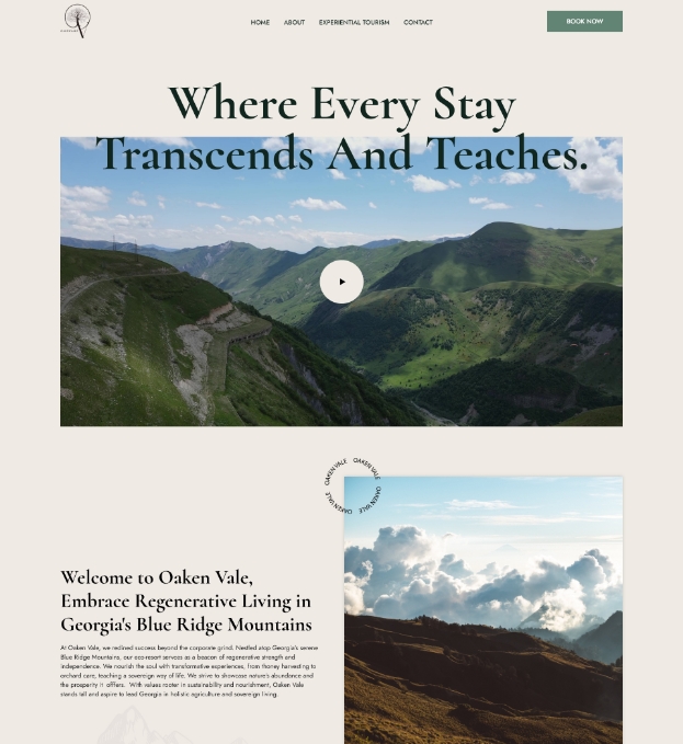 Oaken Vale web design